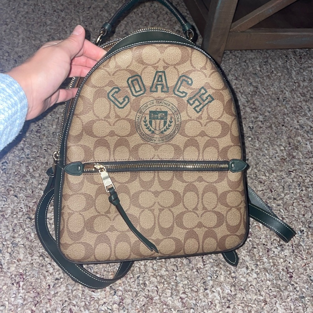 New. Never used. Coach backpack.